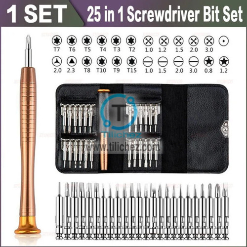 Juego de destornilladores Torx 25 en 1