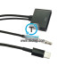 Adaptador Lightning para cargar y sincronizar a 30 pines con video y audio para iPhone