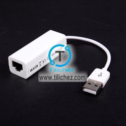 Adaptador USB a RJ45 LAN Ethernet, USB a RJ45 Convertidor LAN