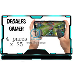 Deditos o Dedales Gamer para jugar PRO 8 deditos x $5